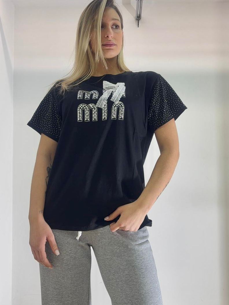 T-Shirt Modello MIU MIU in Cotone - Taglia Unica