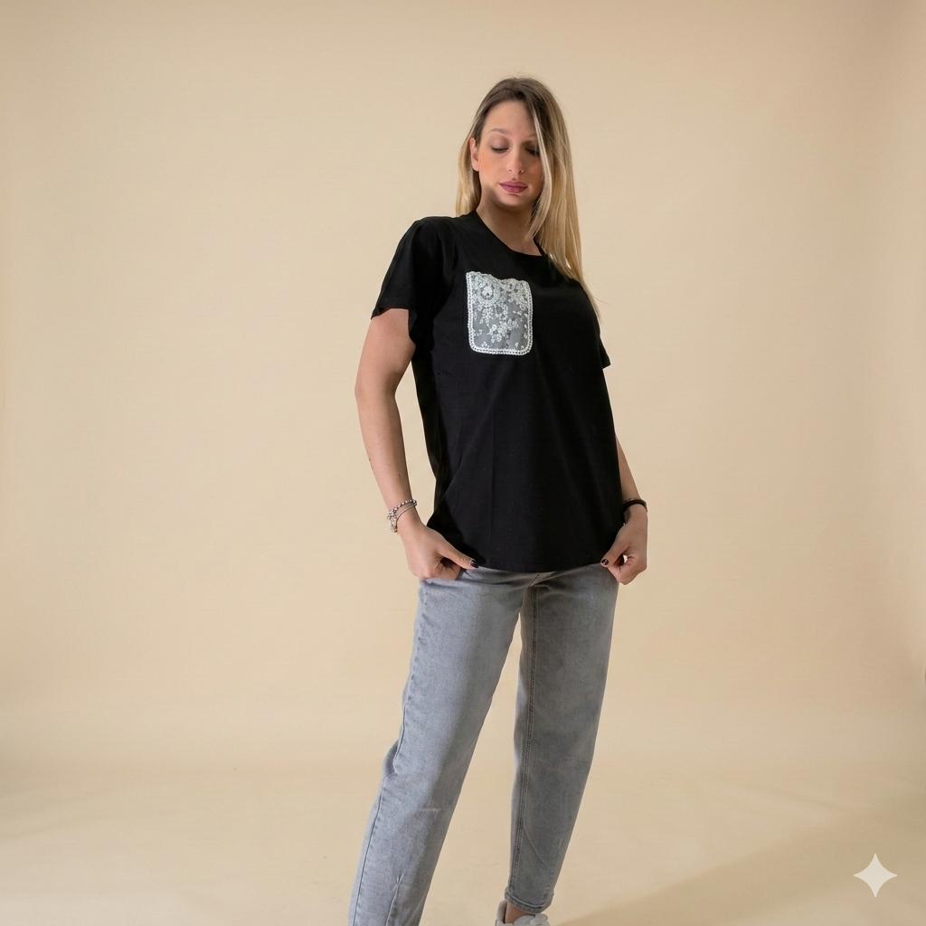 Maglia con tasca
