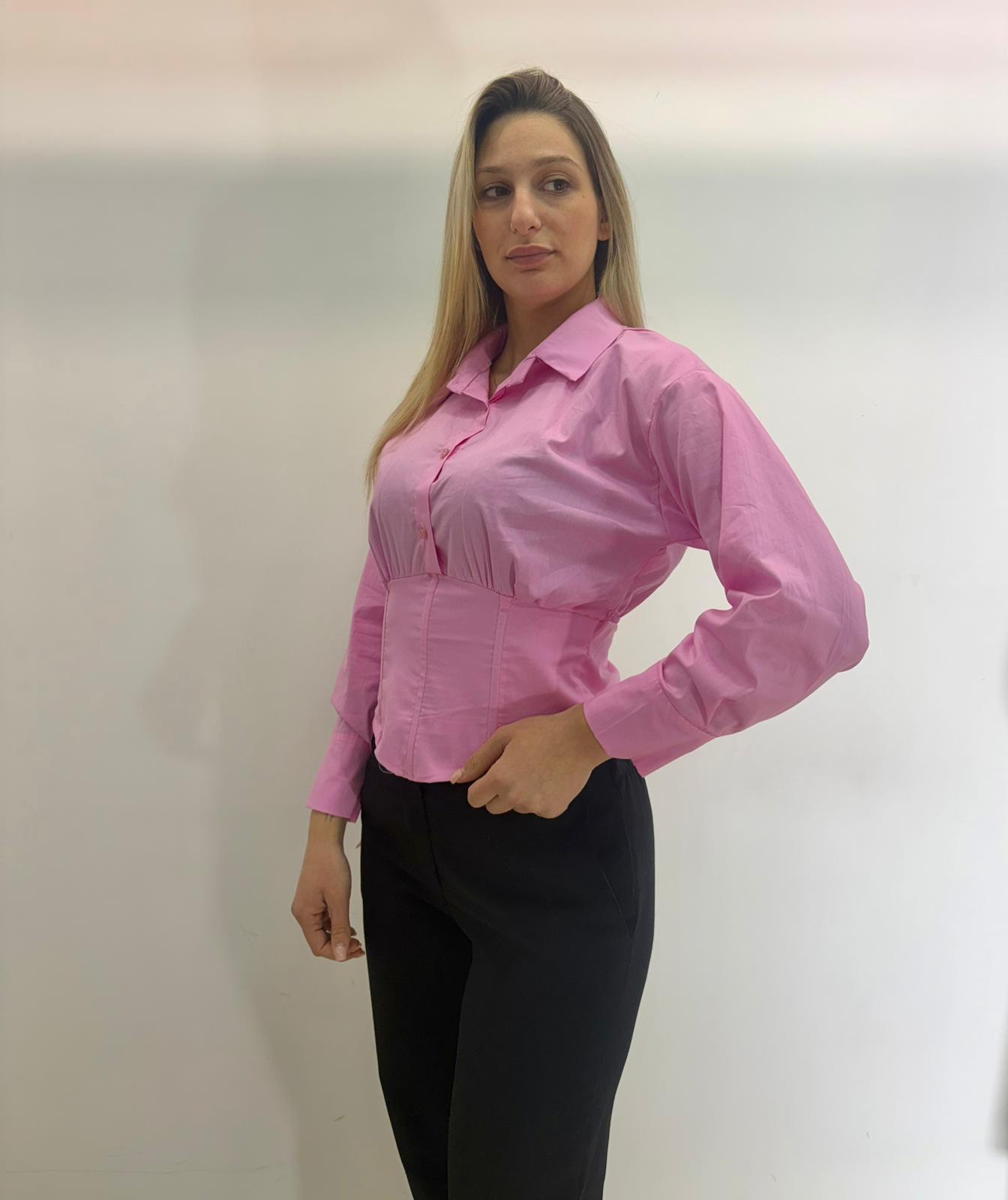Camicia Crop in Cotone - Stile Casual Chic