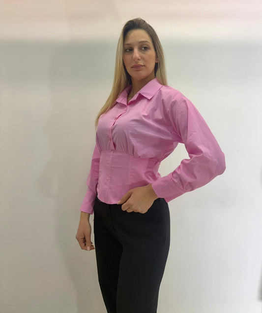 Camicia Crop in Cotone - Stile Casual Chic