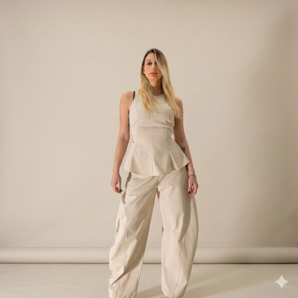 Coordinato Ballon Beige