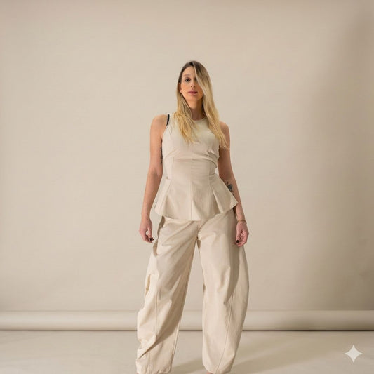 Coordinato Ballon Beige