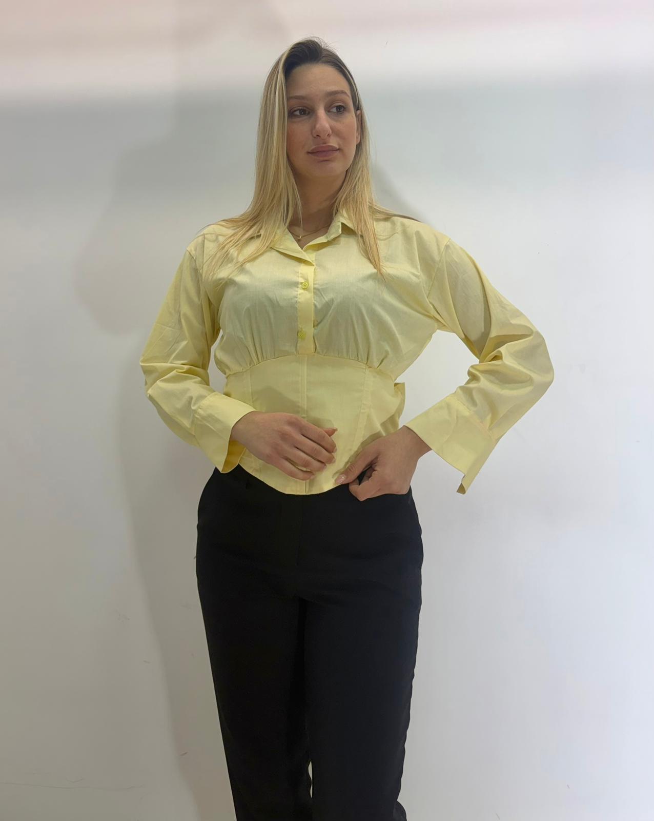 Camicia Crop in Cotone - Stile Casual Chic