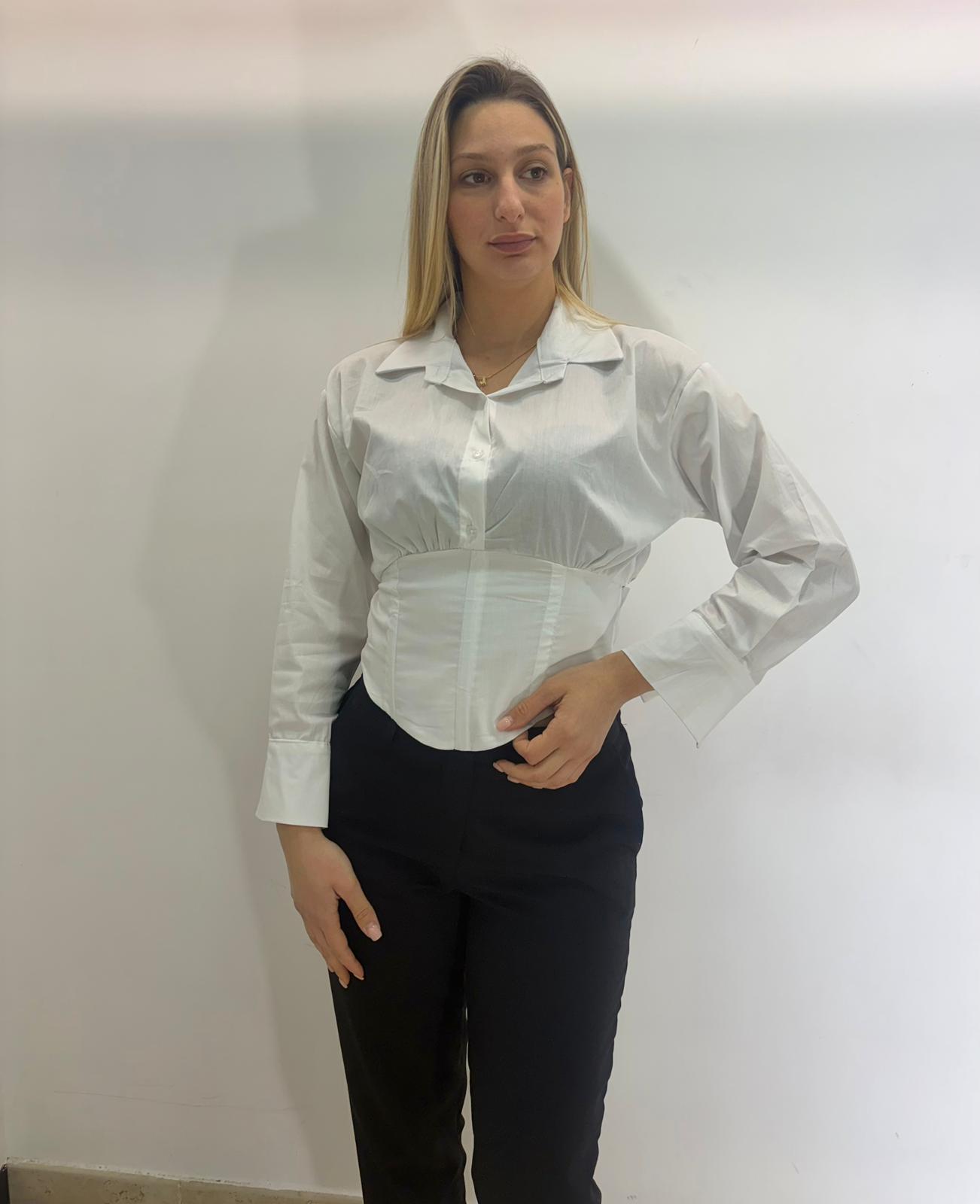 Camicia Crop in Cotone - Stile Casual Chic