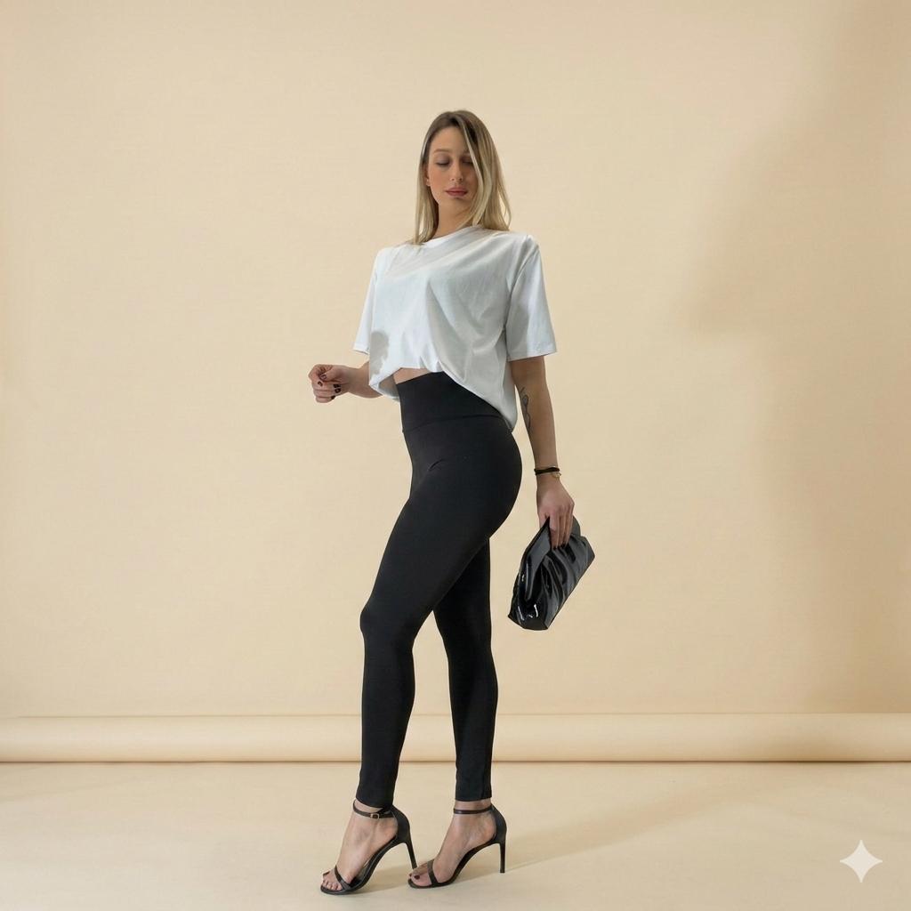 Leggins in Licra Elastici Modellanti