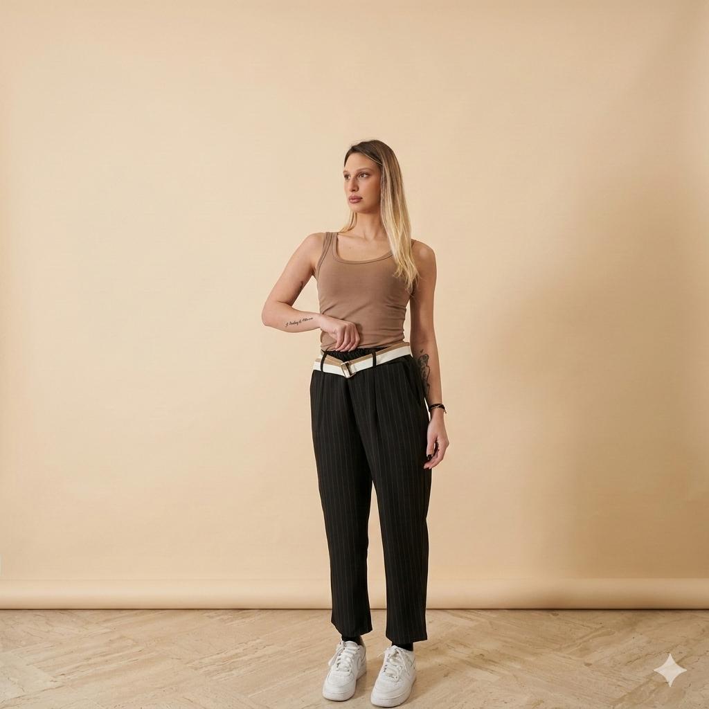 Pantalone a RIGHE