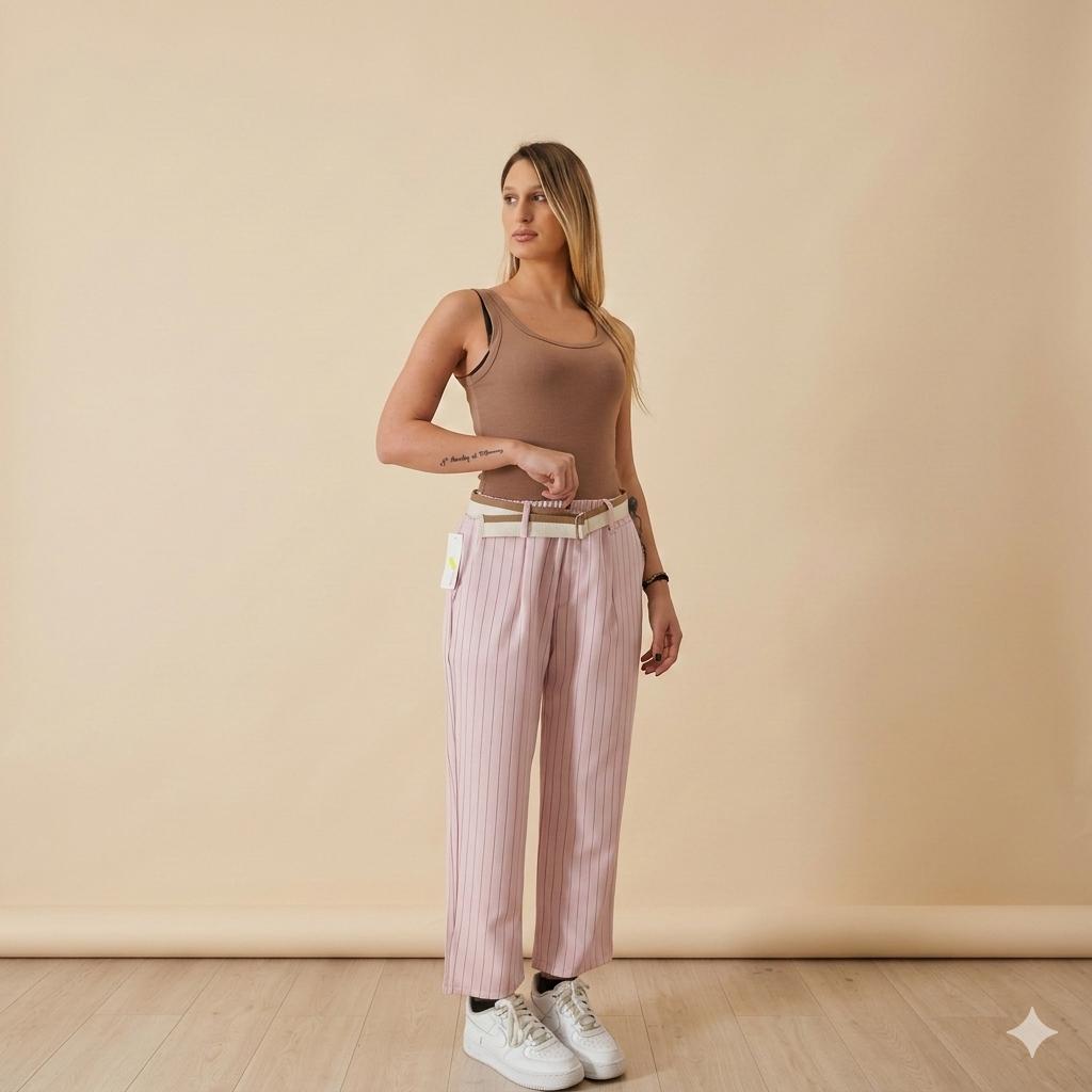 Pantalone a RIGHE